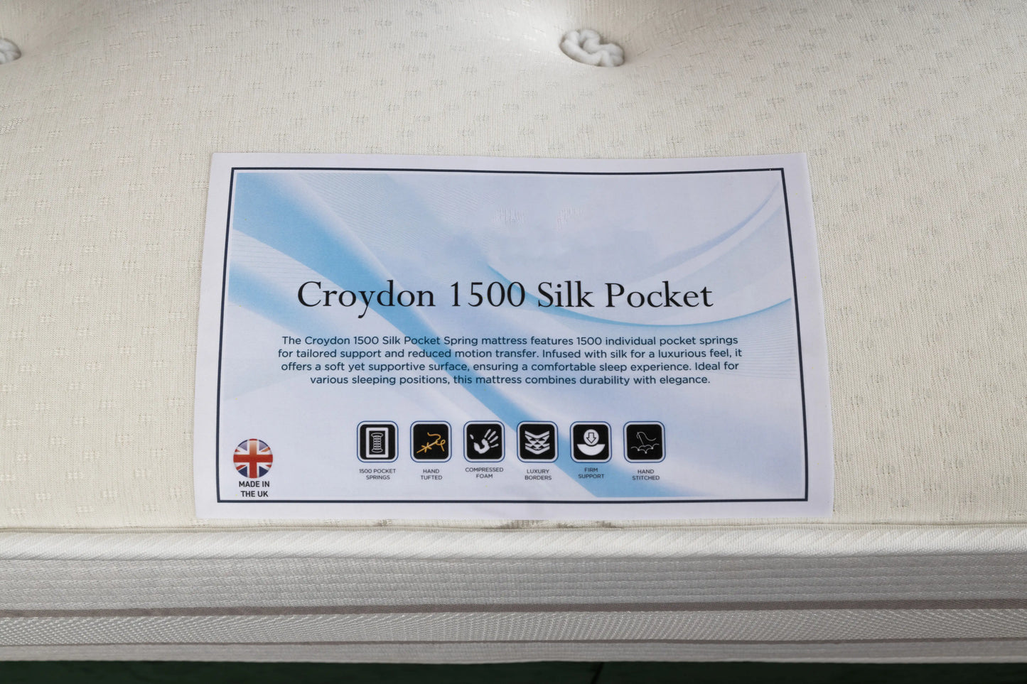 Croydon Silk 1500 Pocket Mattress