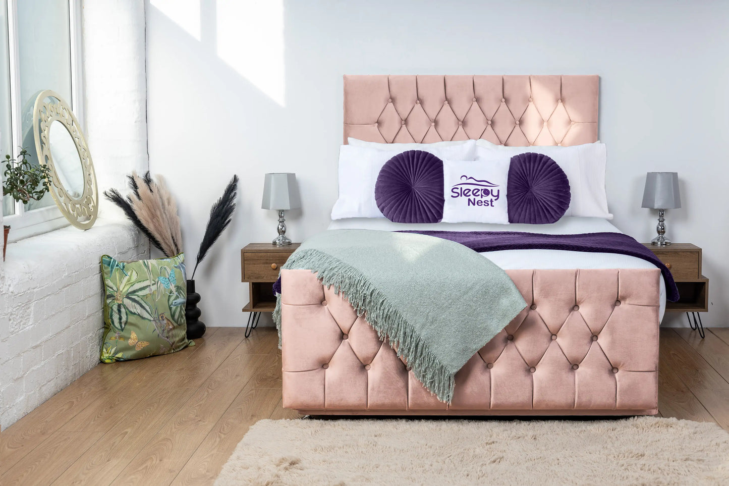 Jublie Chesterfield Divan Bed