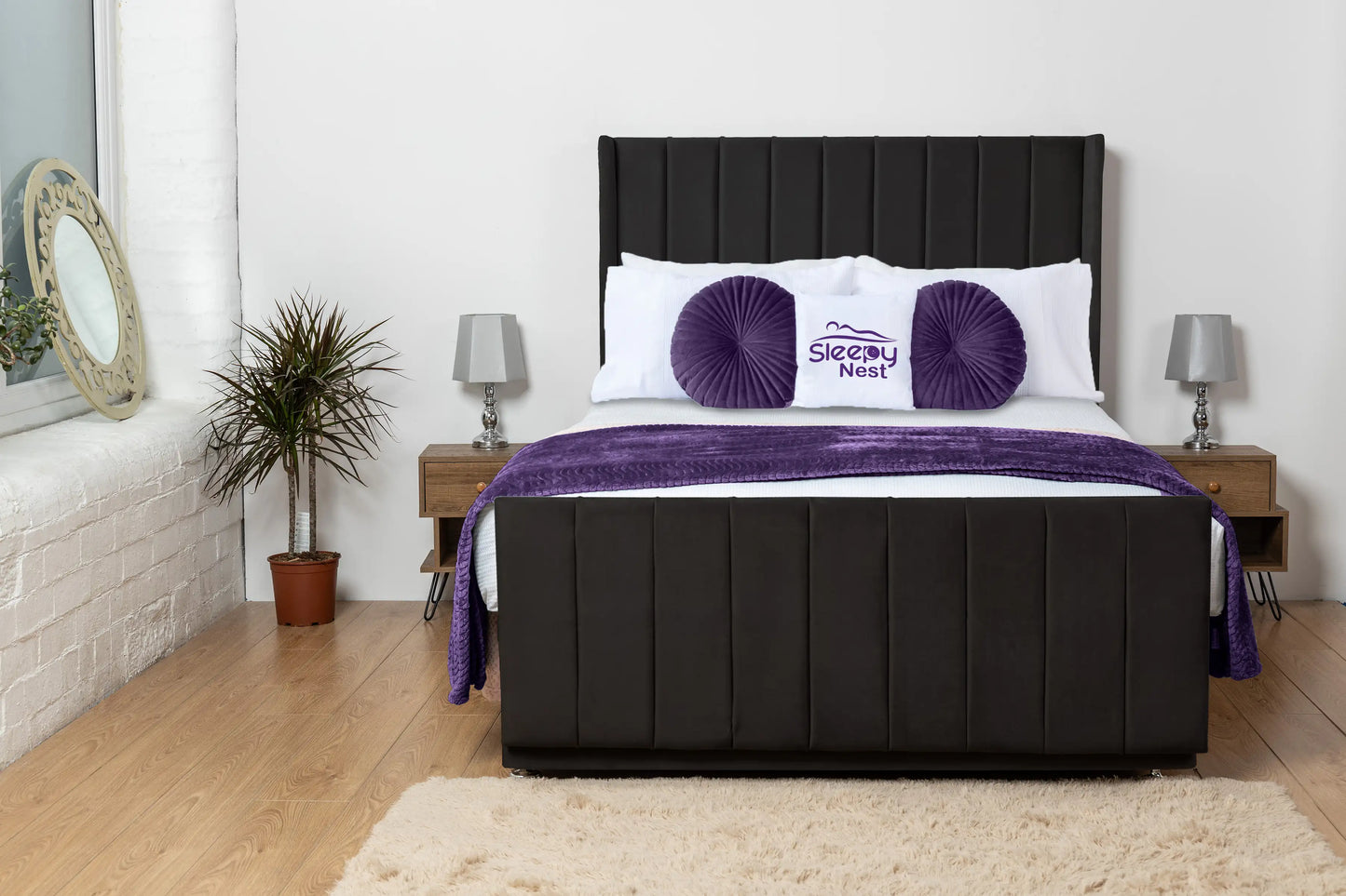 Seoul Wingback Divan Bed