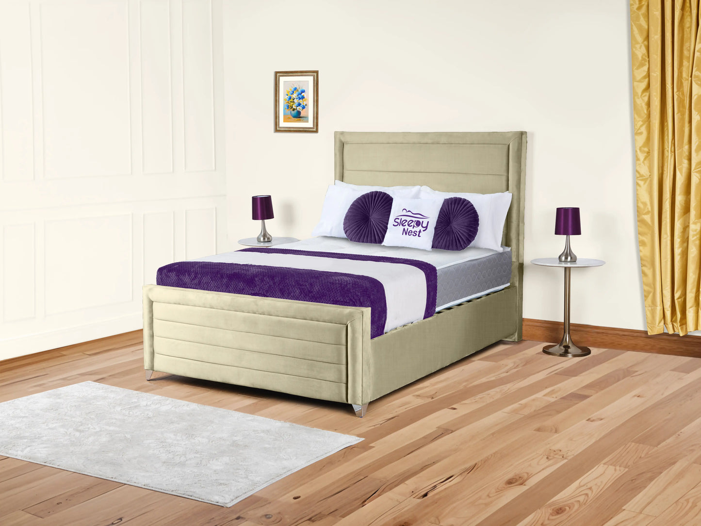 Safina Upholstered Bed