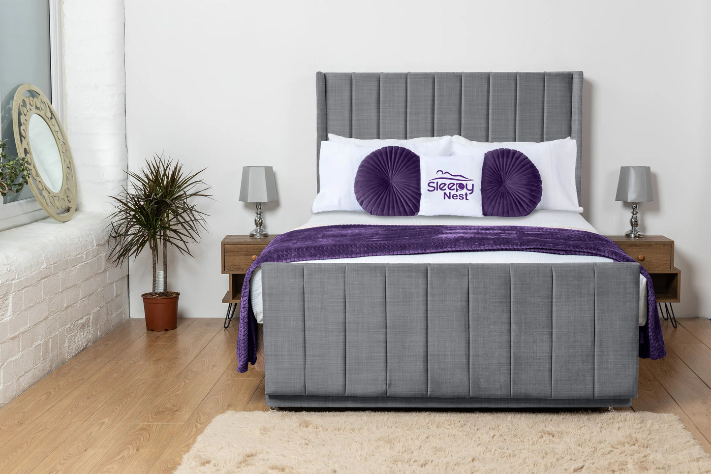 Seoul Wingback Divan Bed