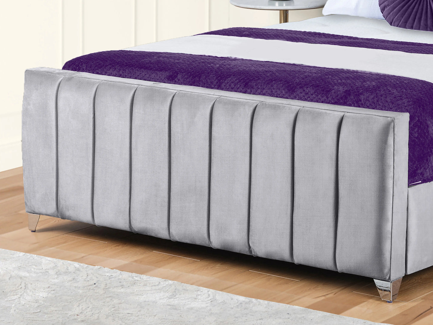 Empire Winged upholstered Bed