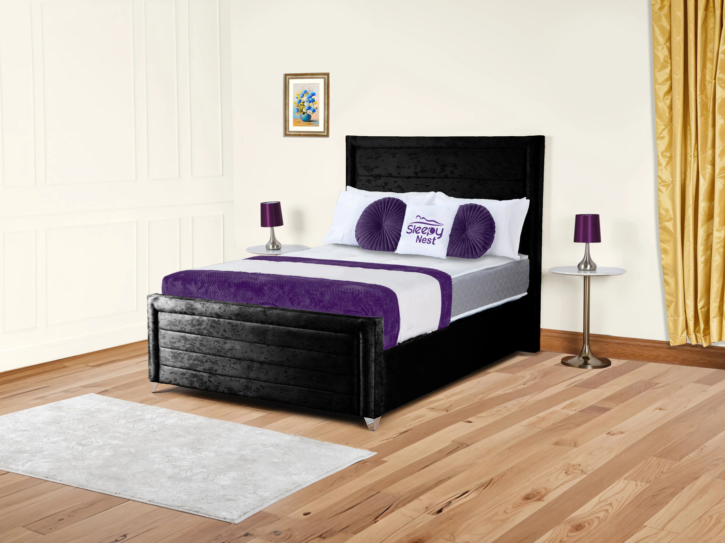Safina Upholstered Bed