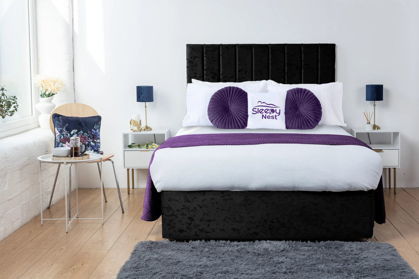 Amelia Lined Divan Bed