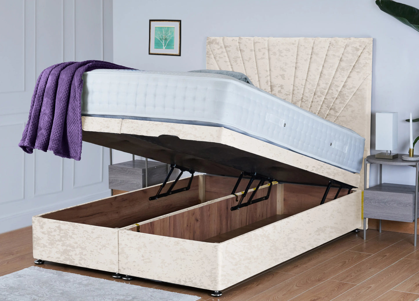 Sunrise Ottoman Bed