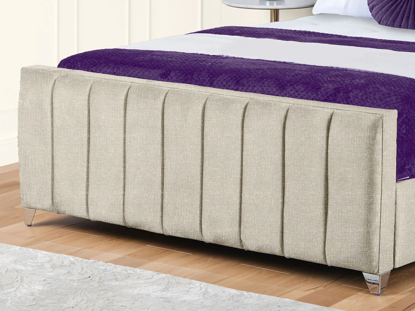 Empire Winged upholstered Bed