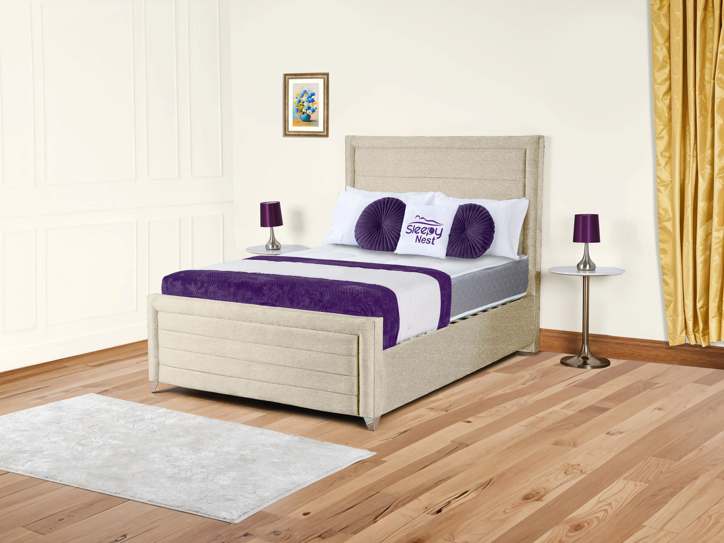Safina Upholstered Bed