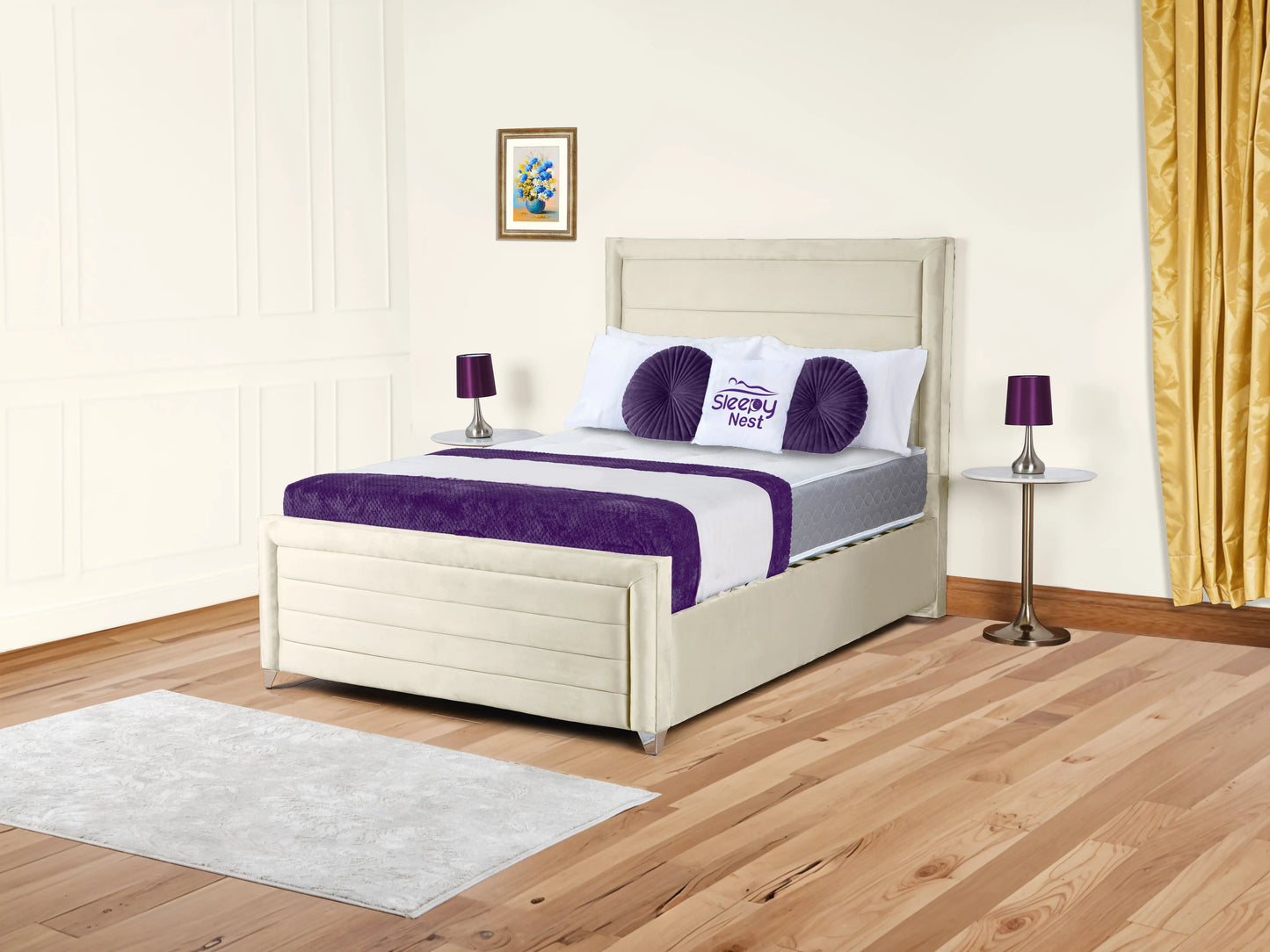 Safina Upholstered Bed