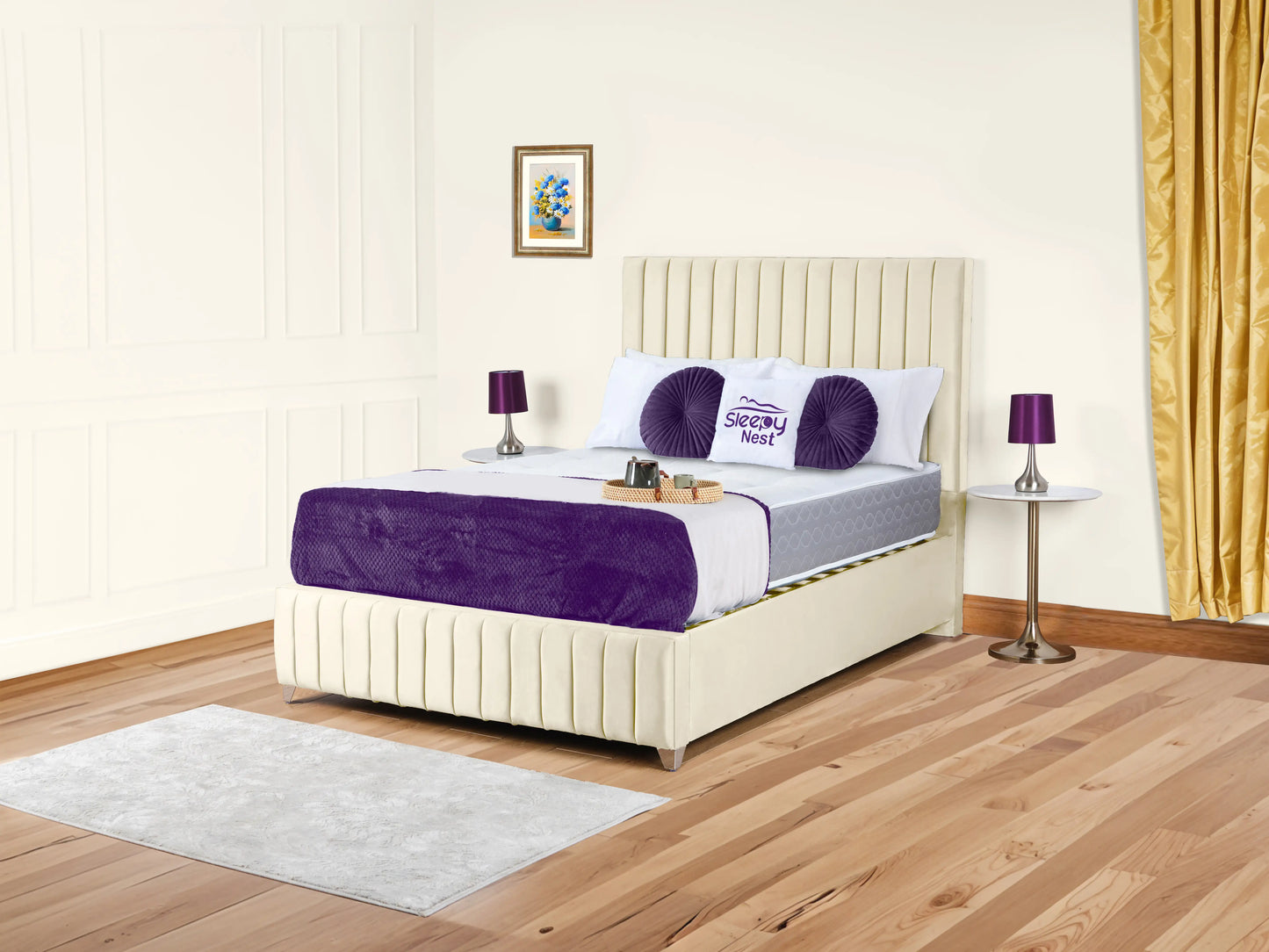 Milano Upholstered Bed