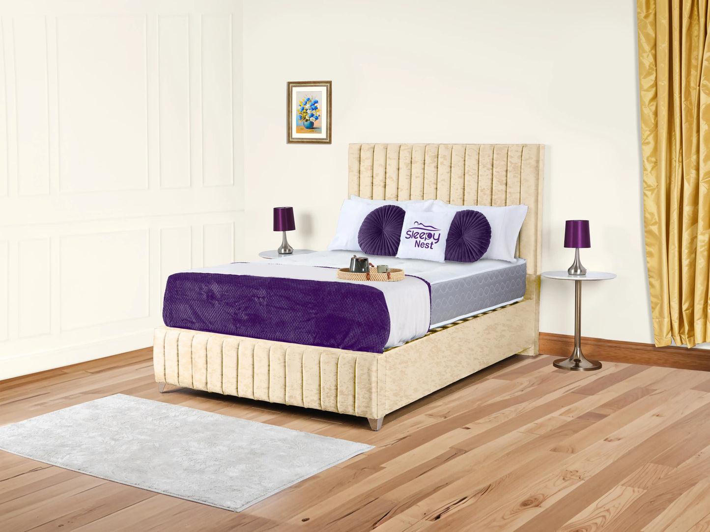 Milano Upholstered Bed
