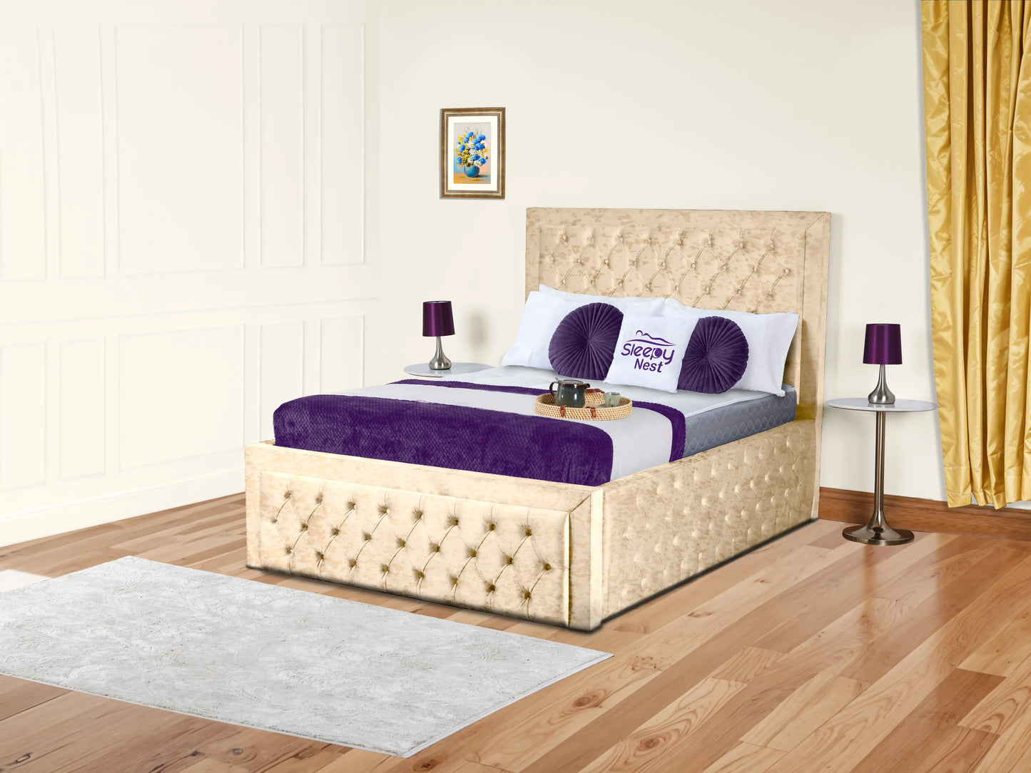 Kiya Upholstered Bed