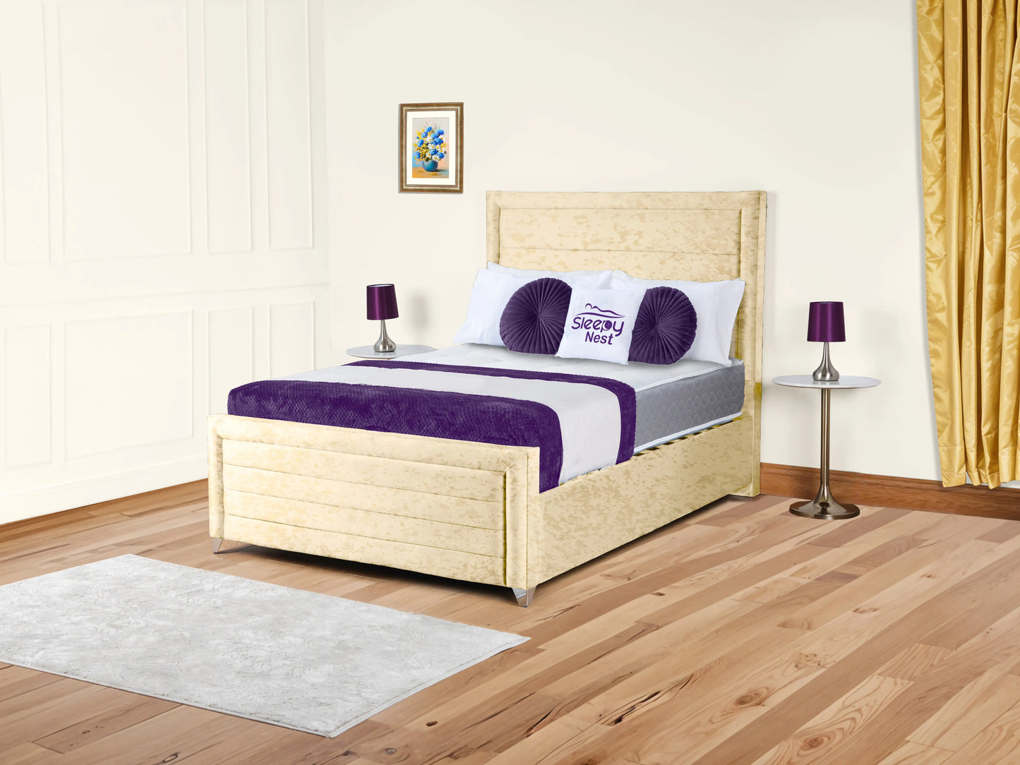 Safina Upholstered Bed