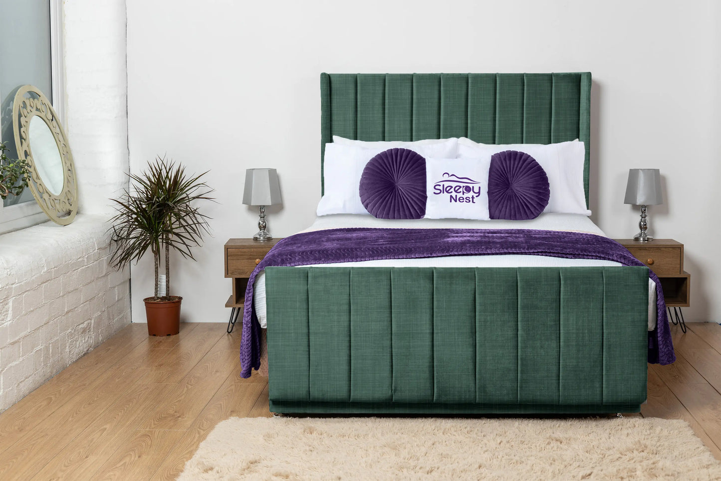 Seoul Wingback Divan Bed