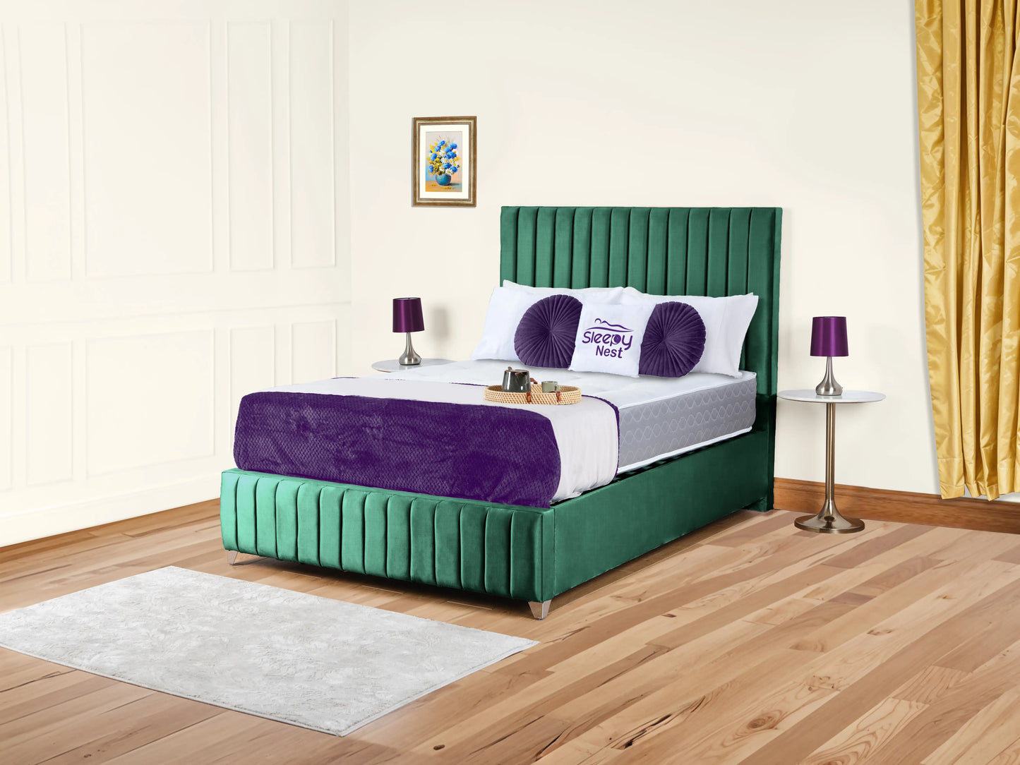 Milano Upholstered Bed