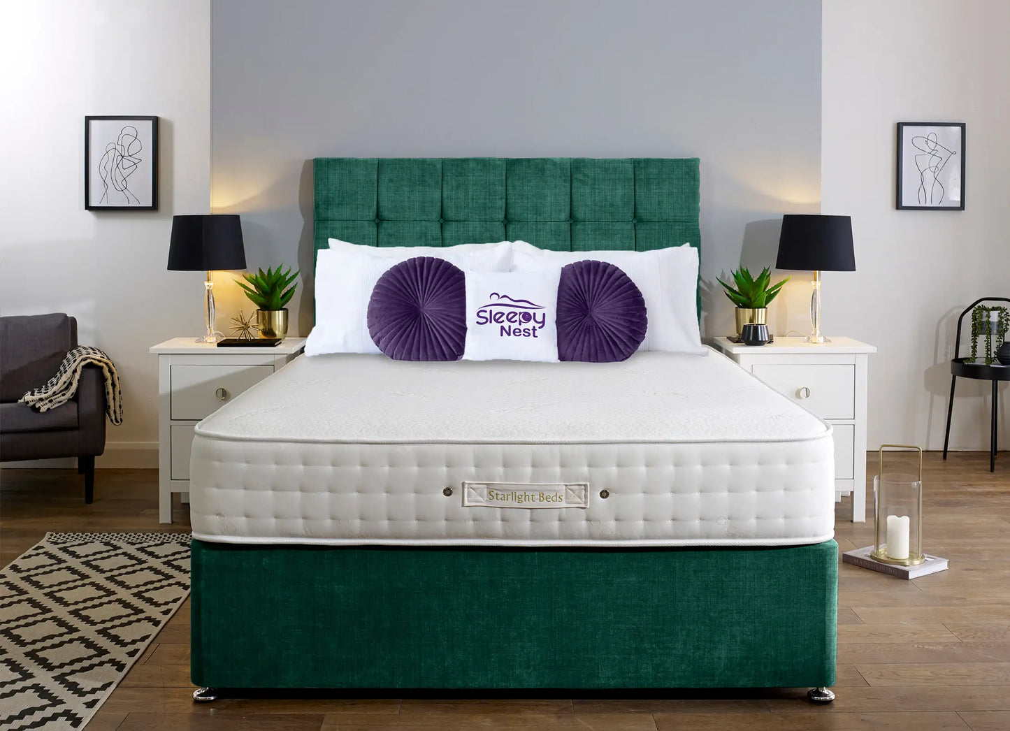 Senator Cube Divan Bed
