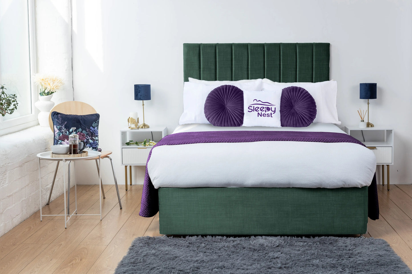 Amelia Lined Divan Bed