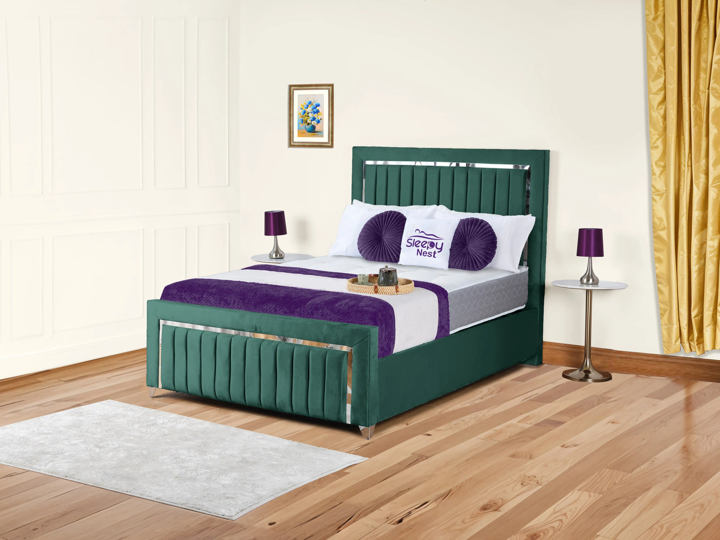 Elizabeth Upholstered Bed