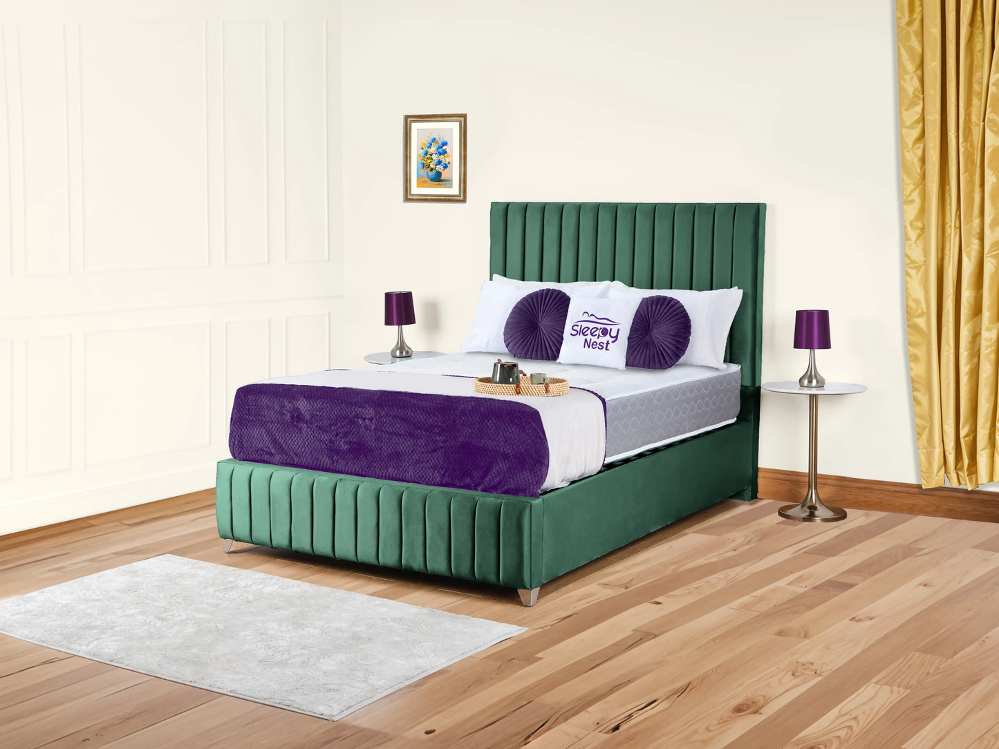 Milano Upholstered Bed