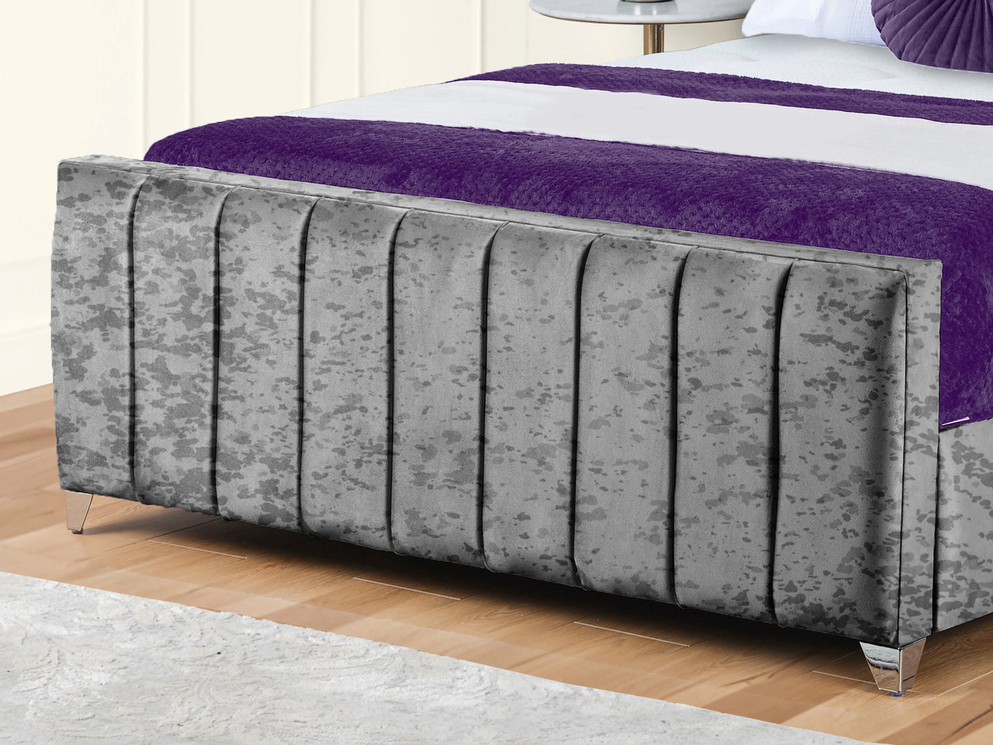 Empire Winged upholstered Bed