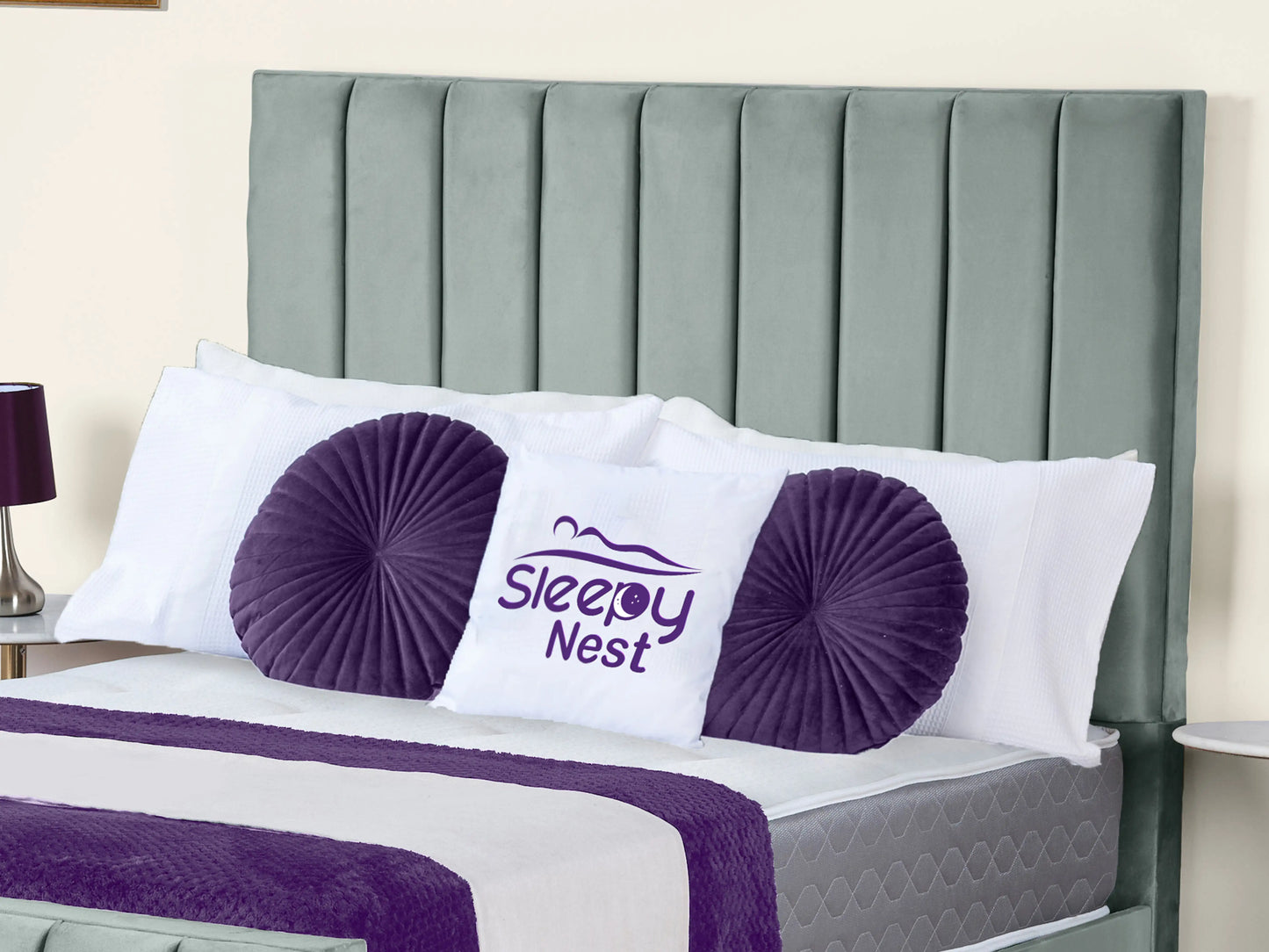 Lisburn Upholstered bed