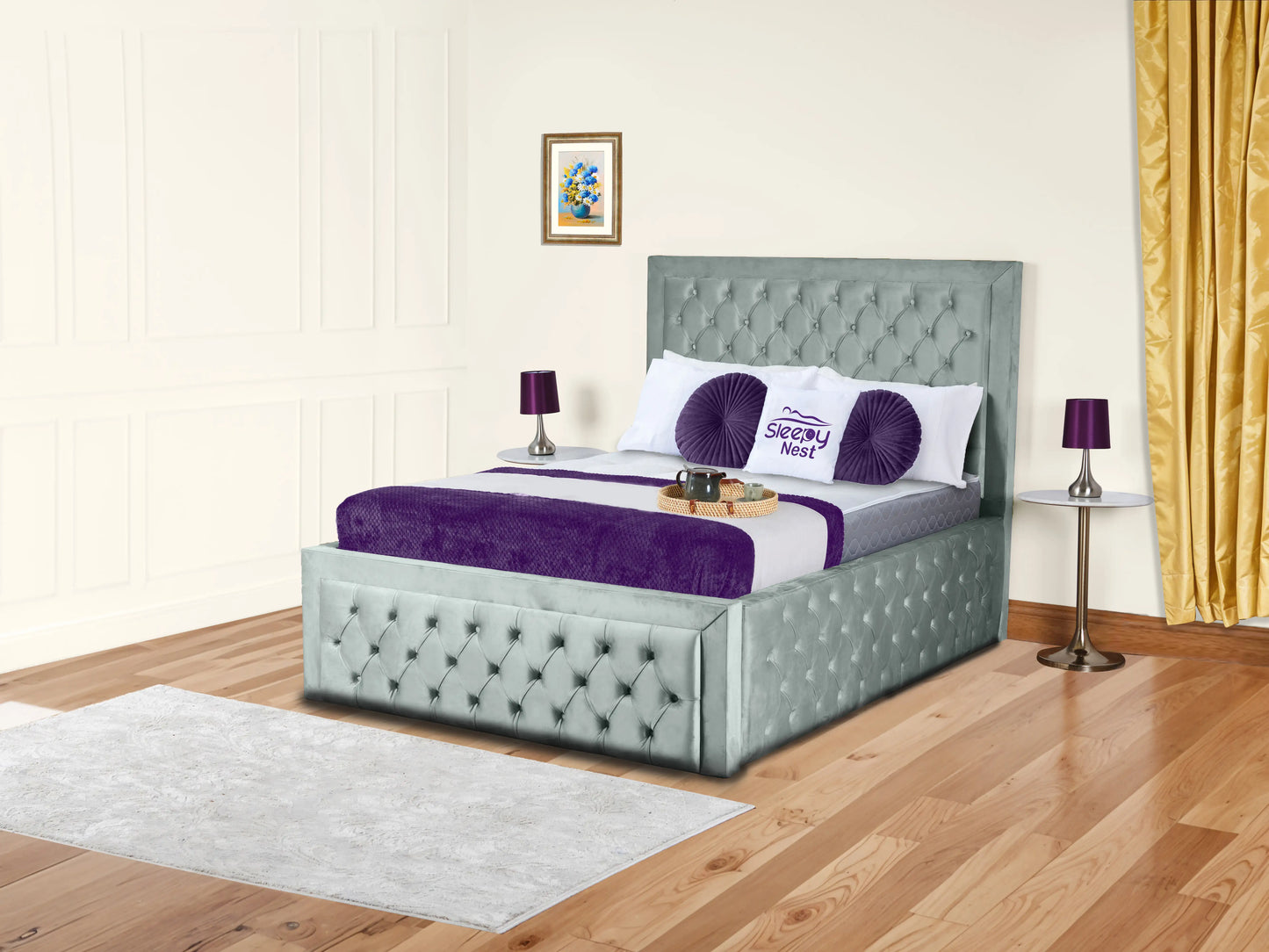 Kiya Upholstered Bed