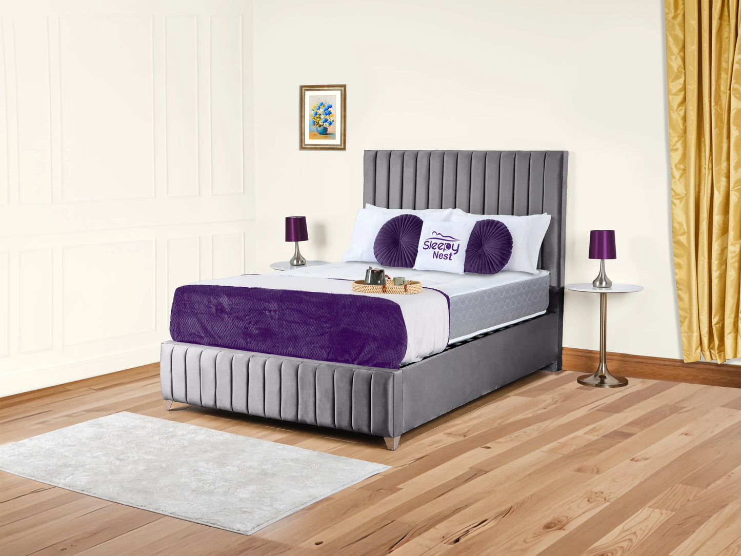 Milano Upholstered Bed