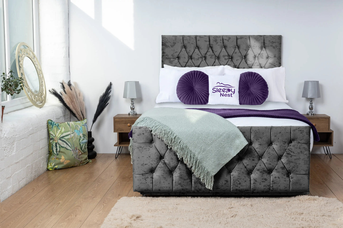 Jublie Chesterfield Divan Bed