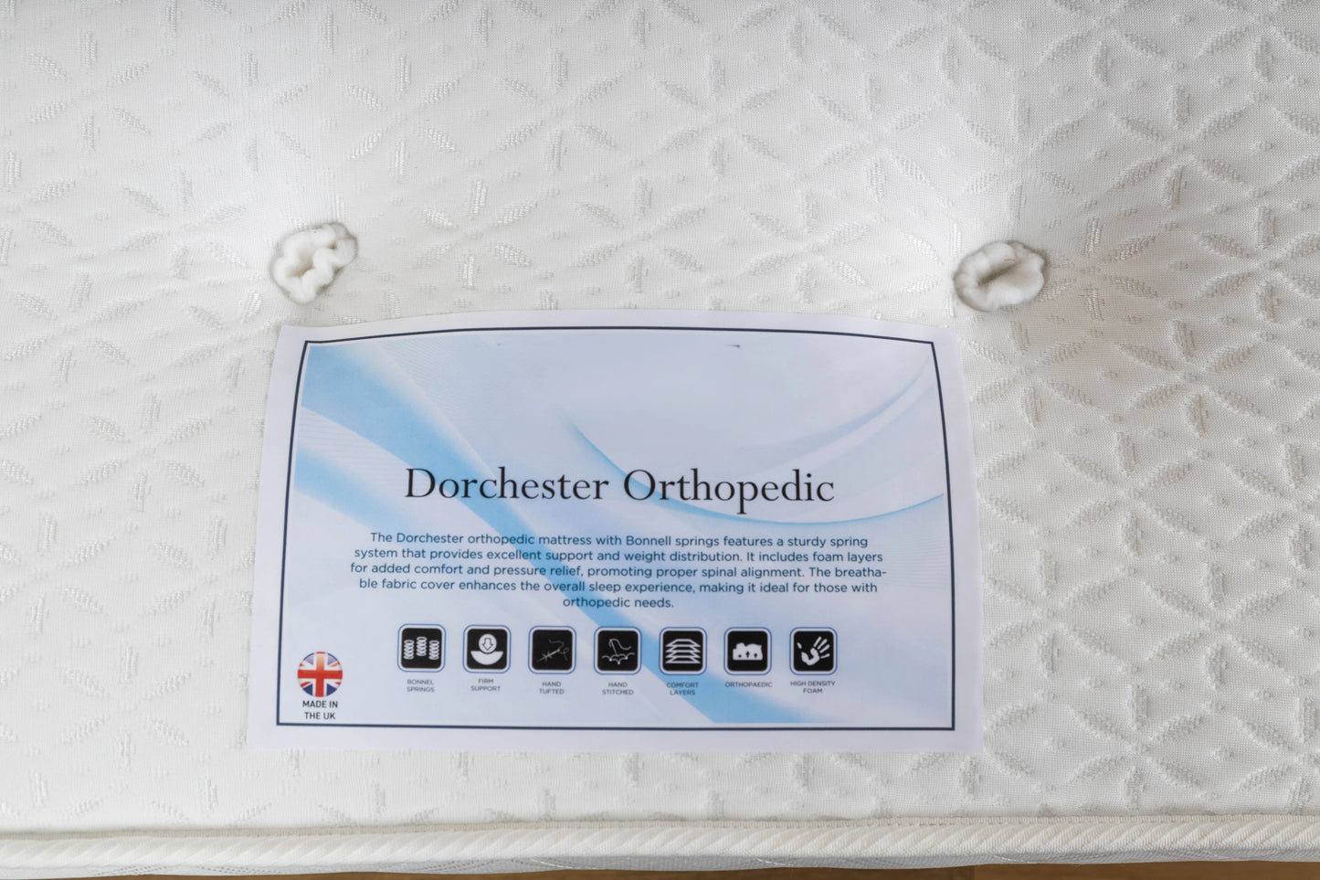 Dorchester orthopedic Mattress
