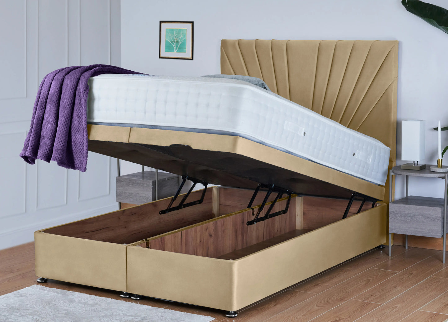 Sunrise Ottoman Bed