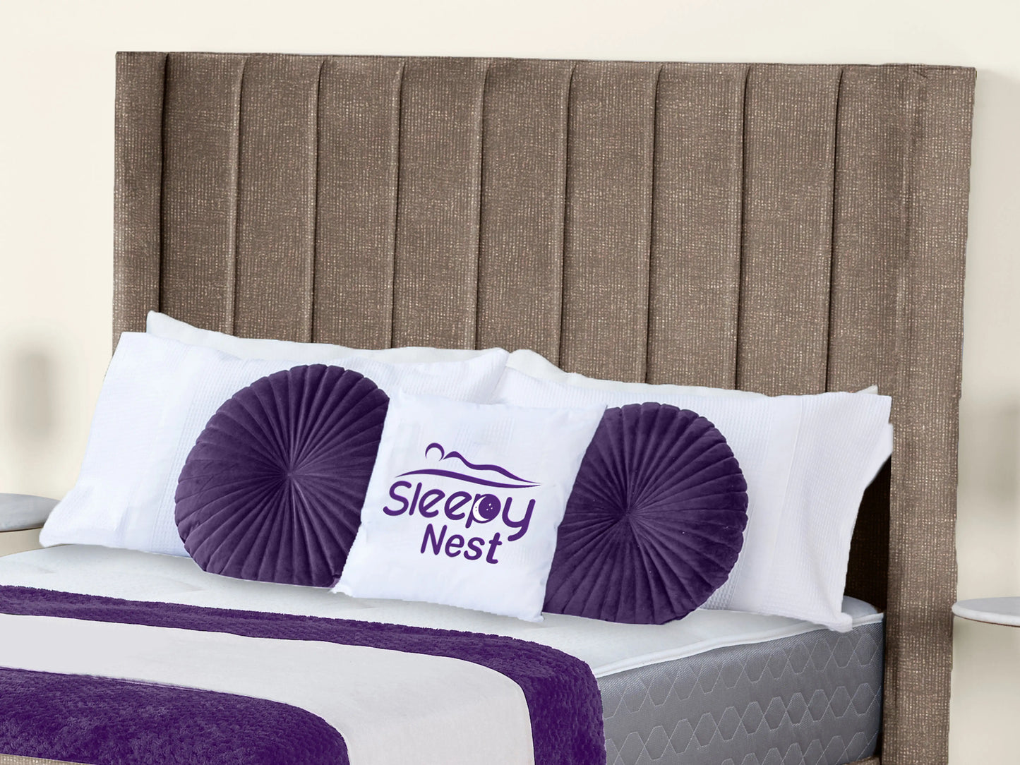 Empire Winged upholstered Bed