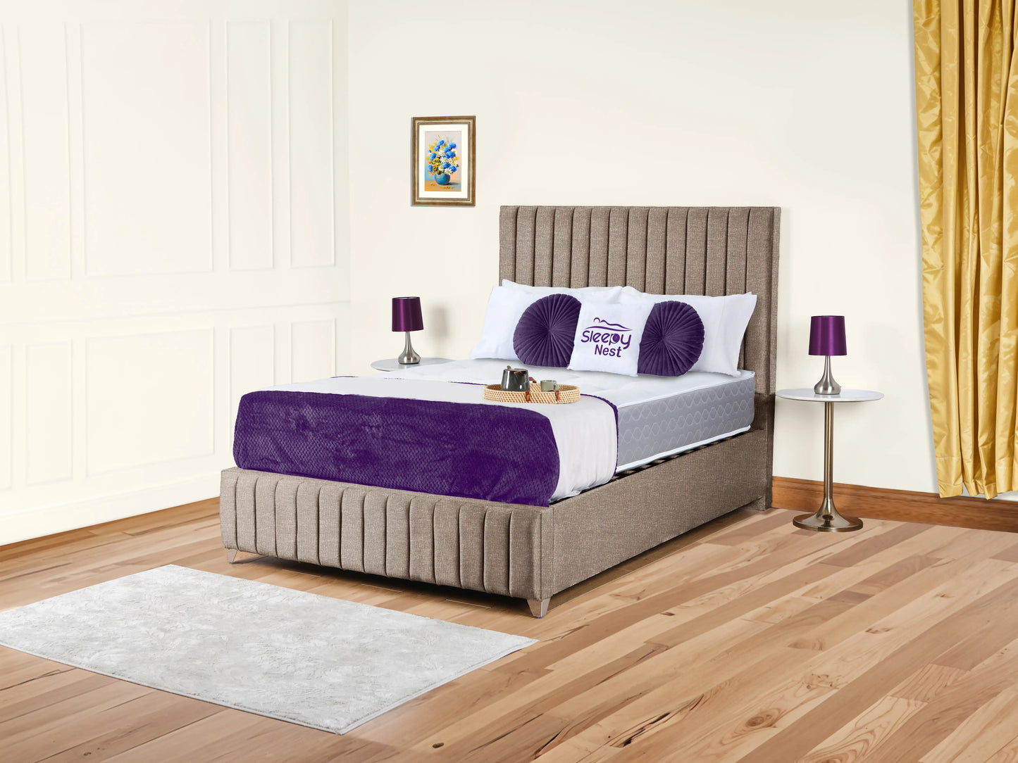 Milano Upholstered Bed