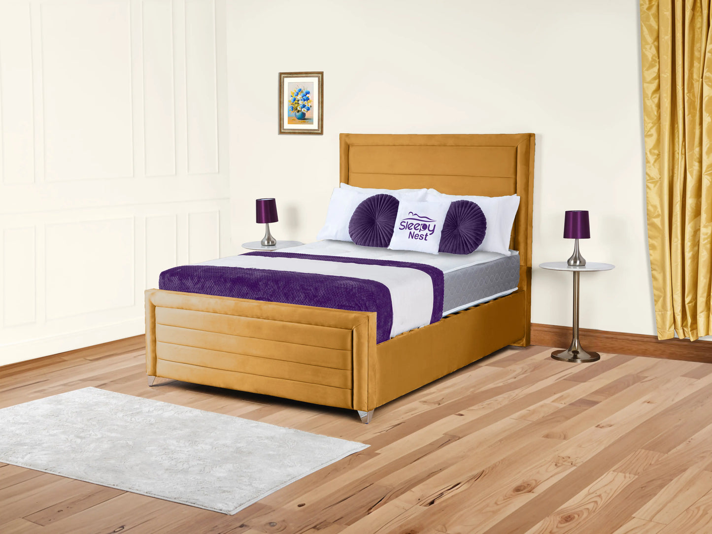 Safina Upholstered Bed