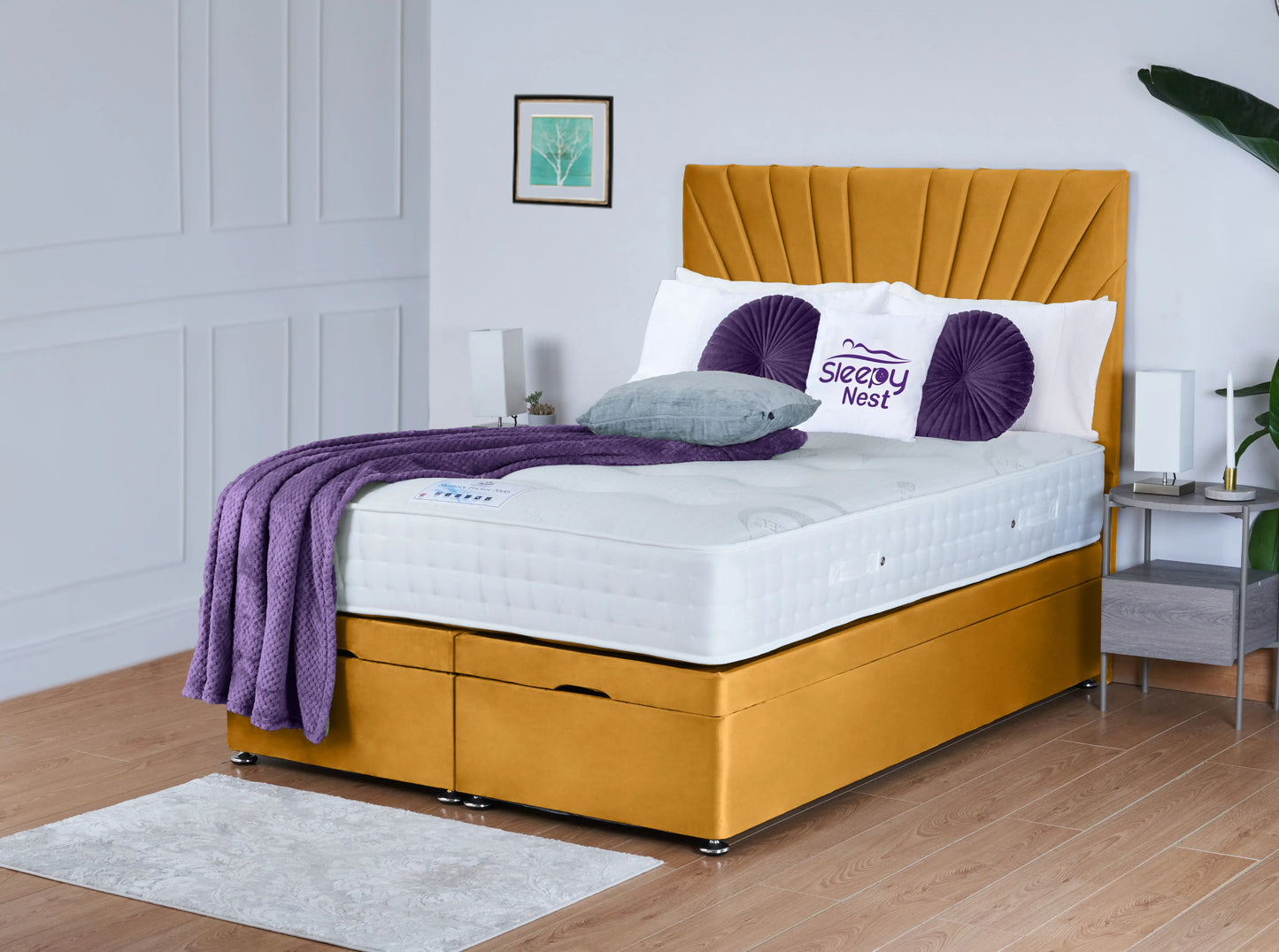 Sunrise Ottoman Bed