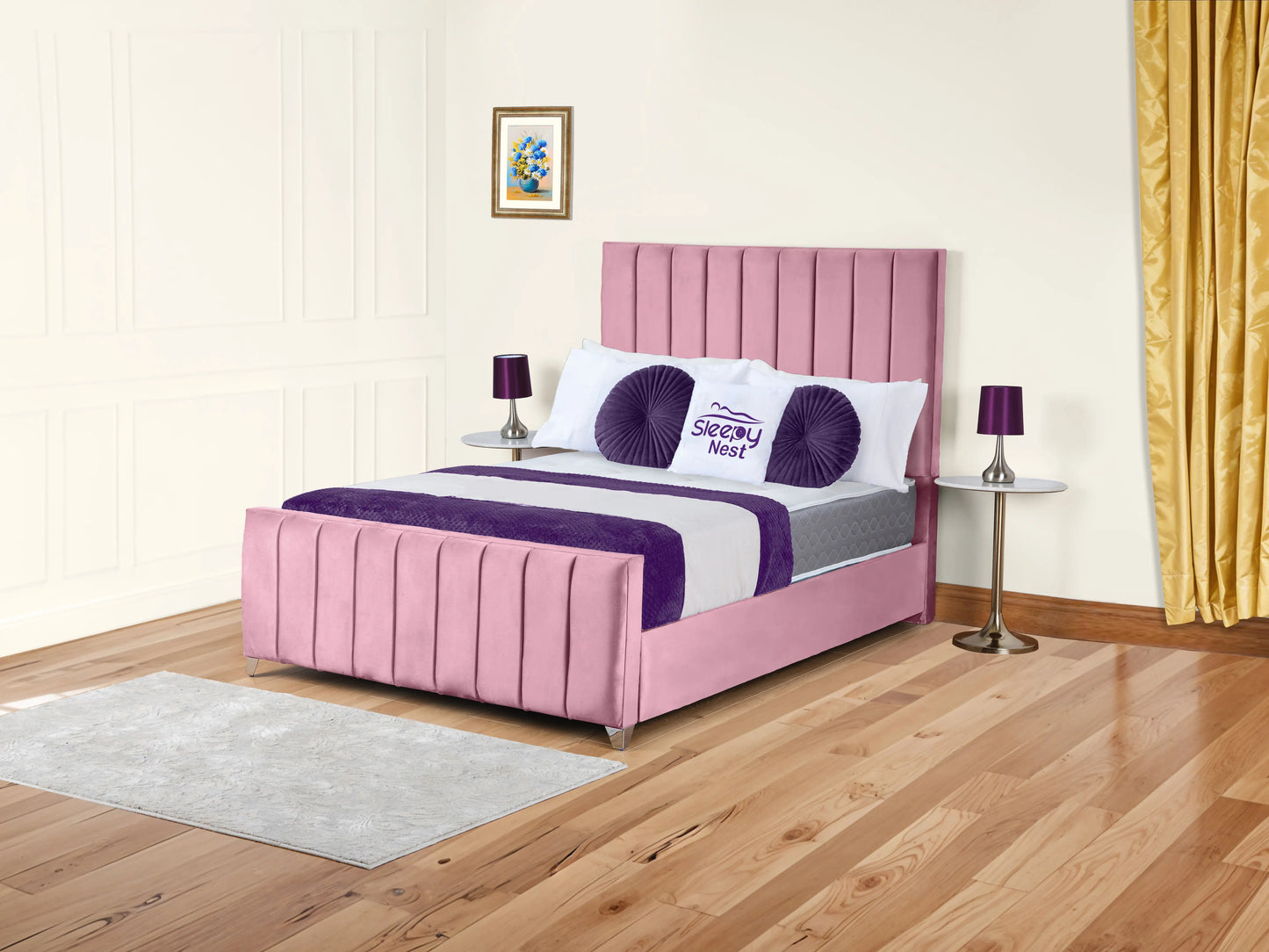 Lisburn Upholstered bed
