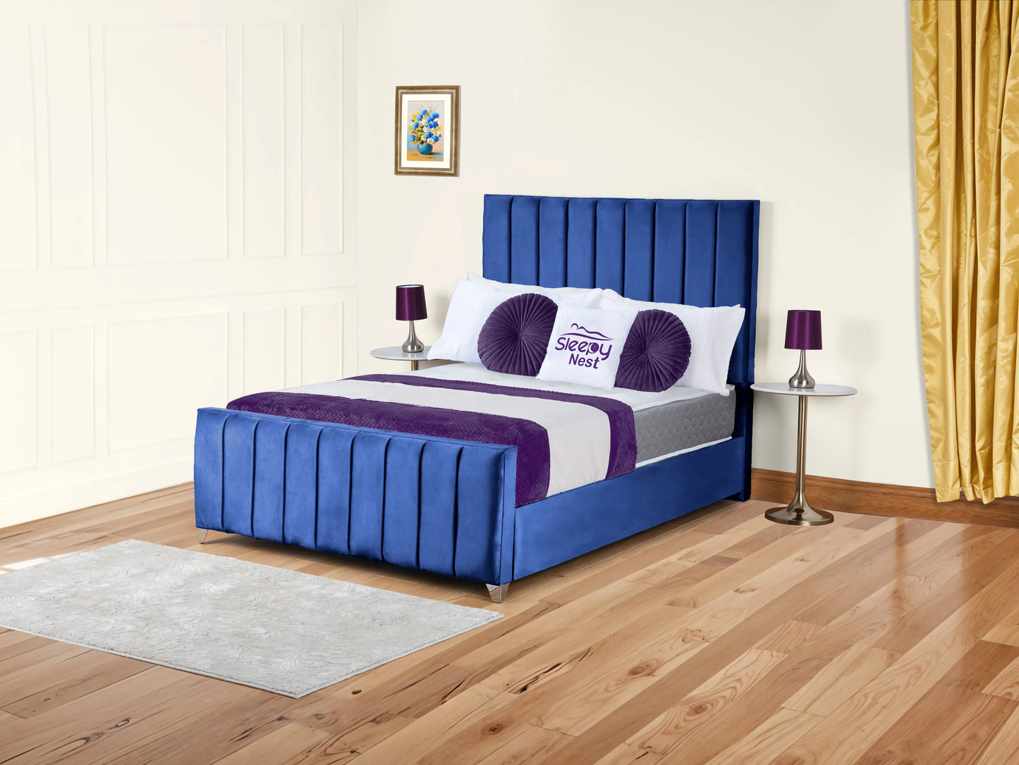 Lisburn Upholstered bed