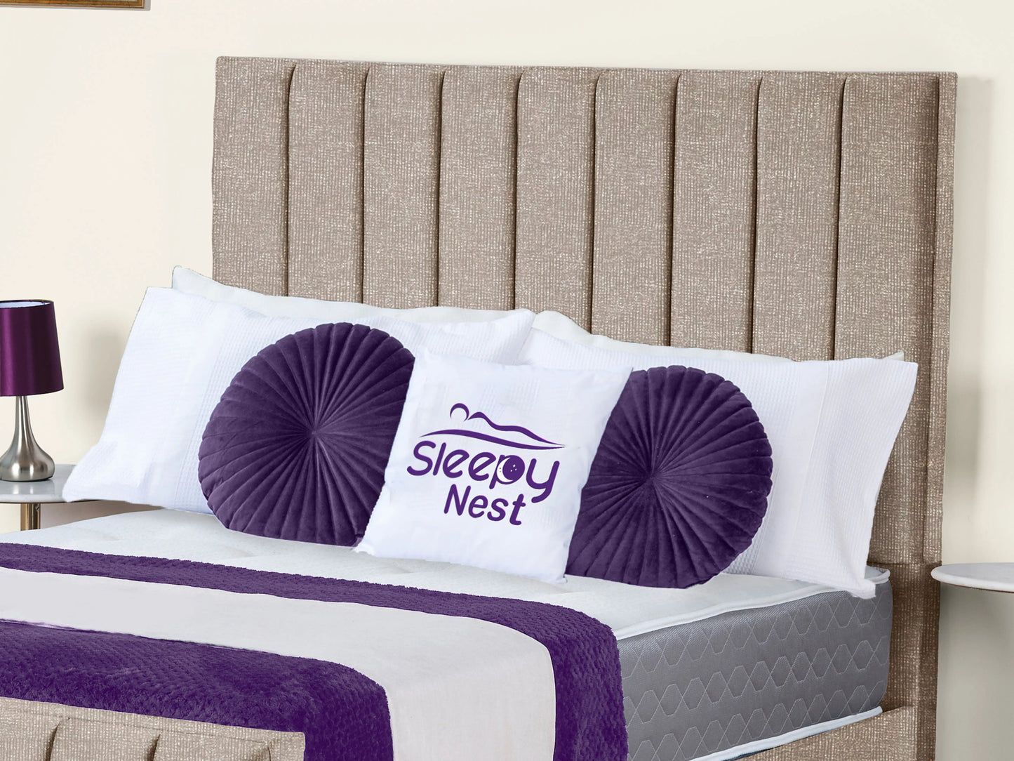Lisburn Upholstered bed