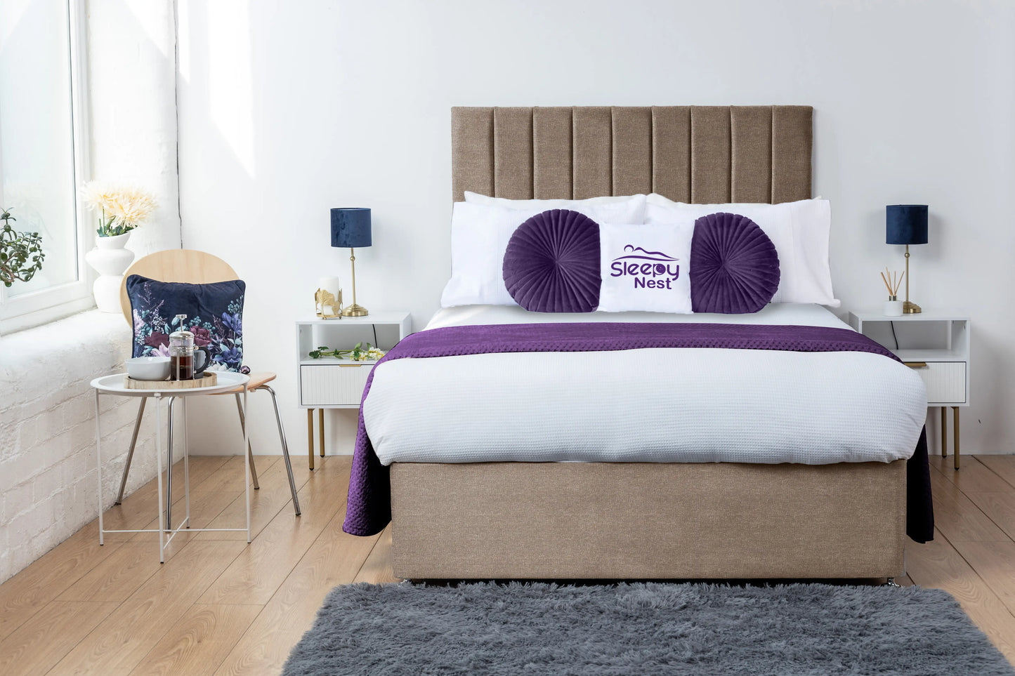 Amelia Lined Divan Bed