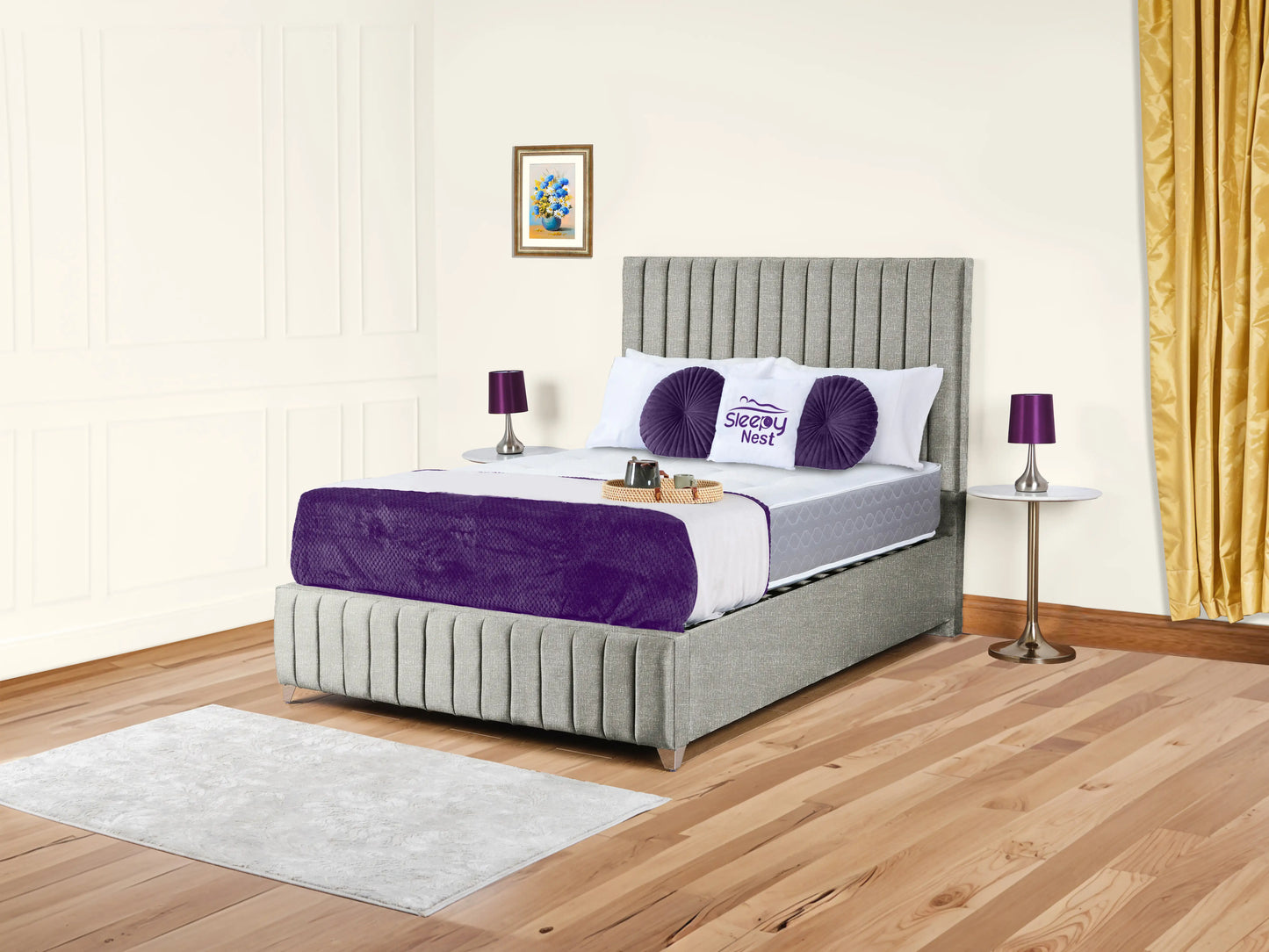 Milano Upholstered Bed