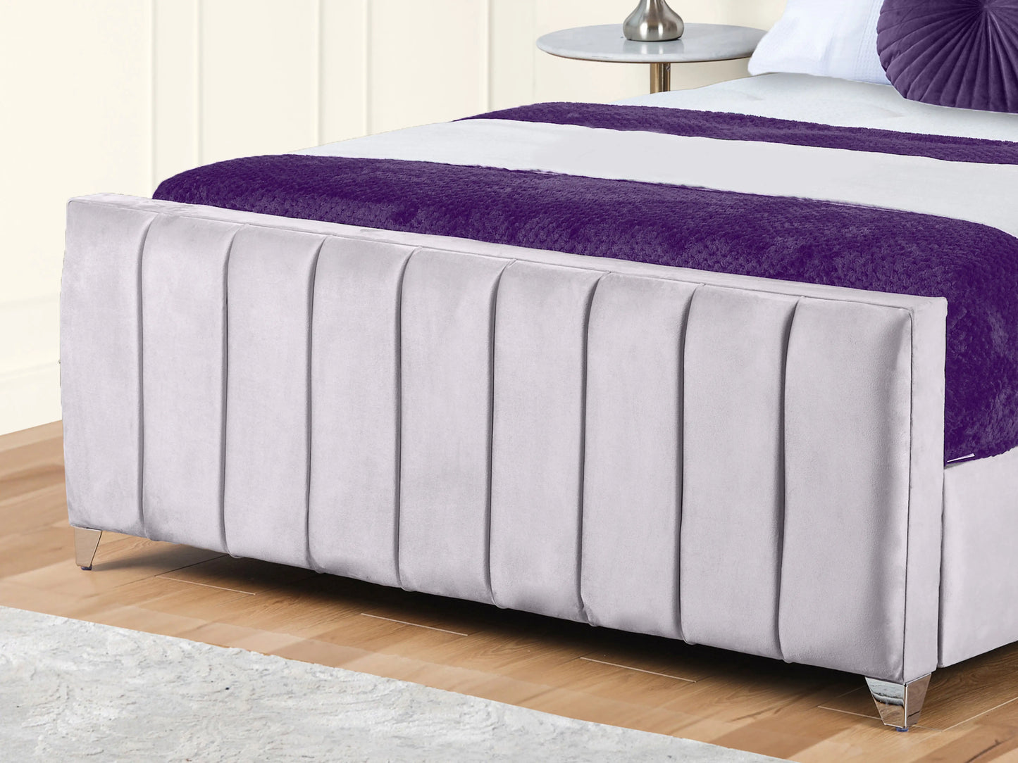Empire Winged upholstered Bed