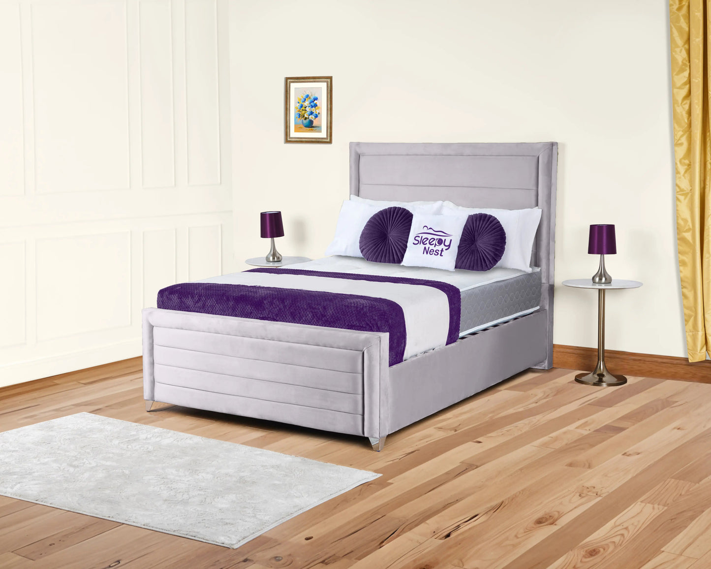 Safina Upholstered Bed