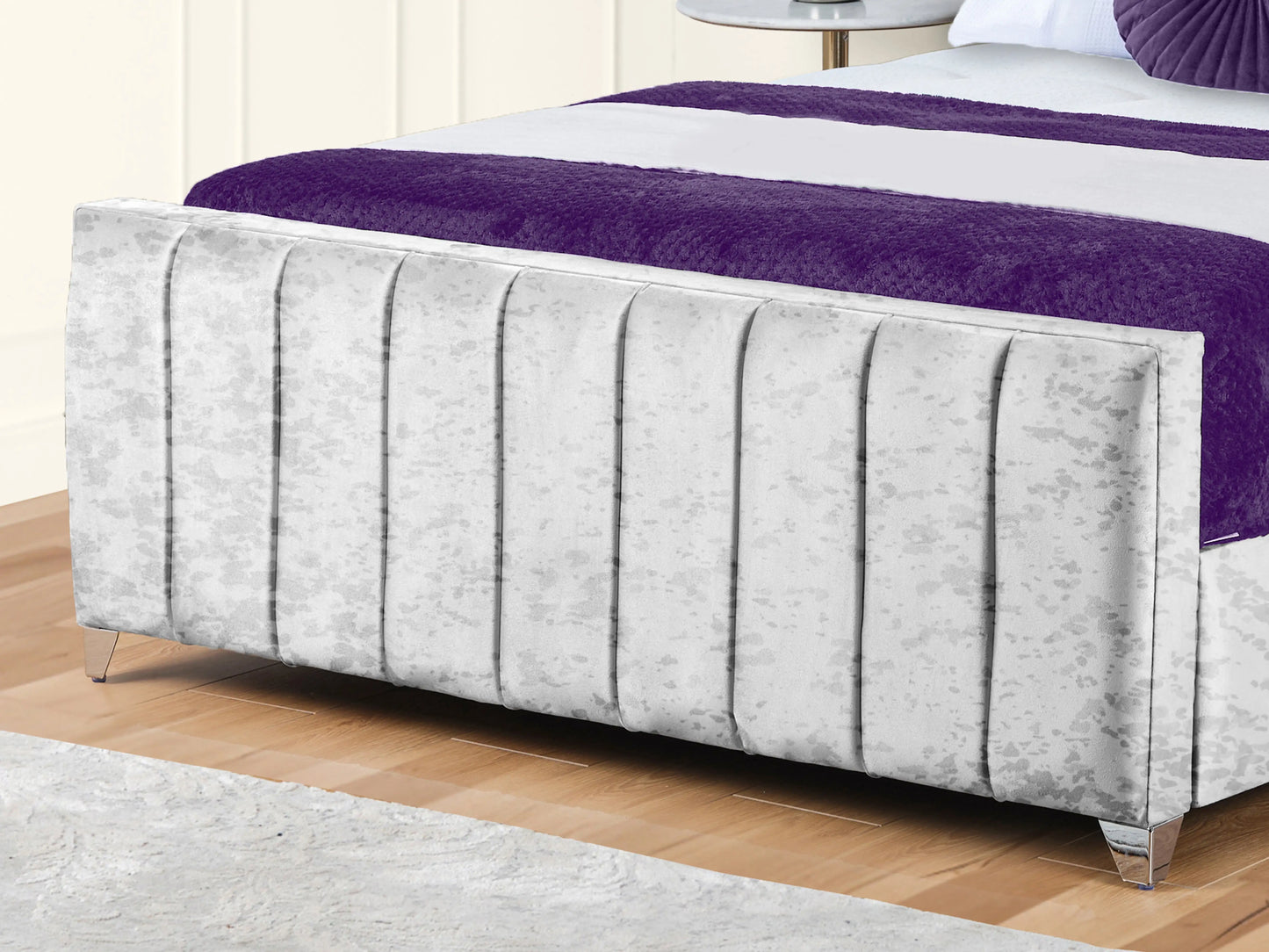 Empire Winged upholstered Bed