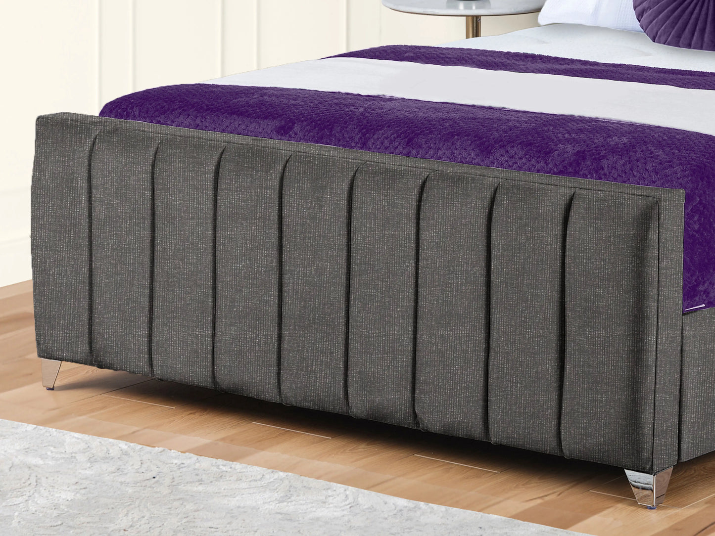 Empire Winged upholstered Bed