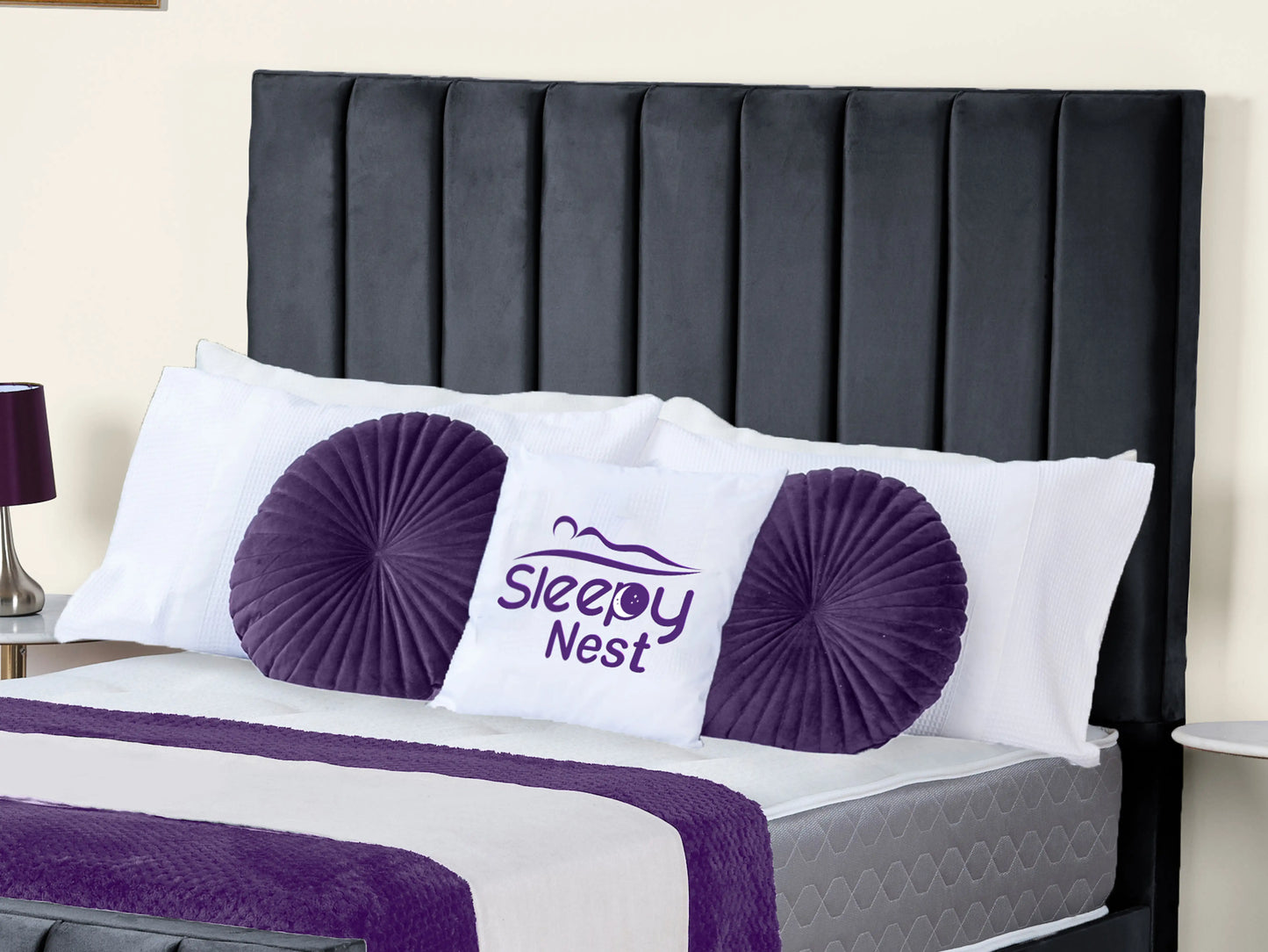 Lisburn Upholstered bed