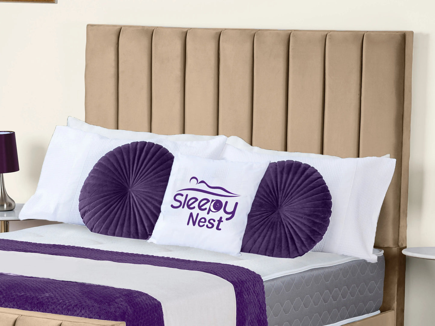 Lisburn Upholstered bed