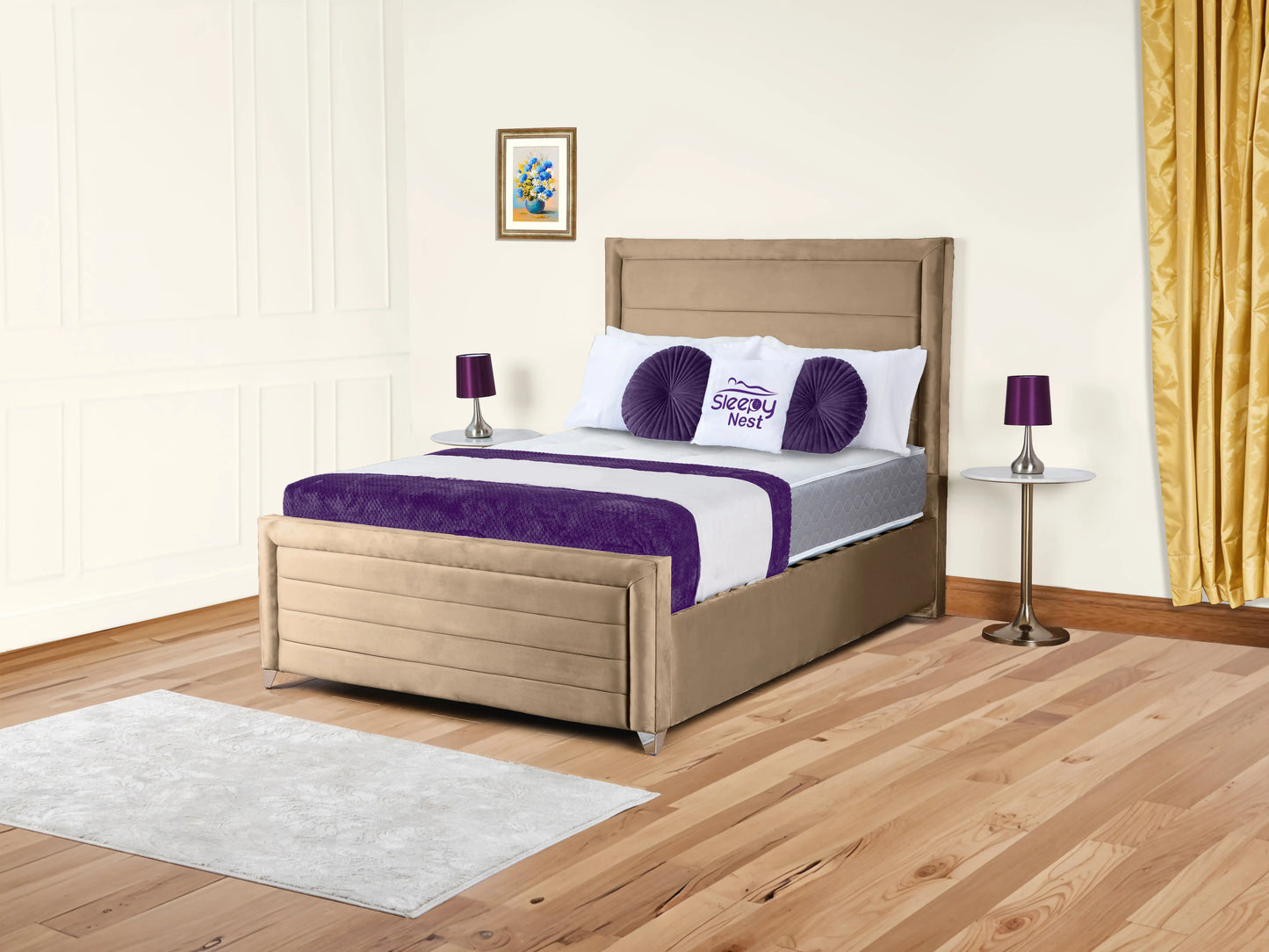 Safina Upholstered Bed