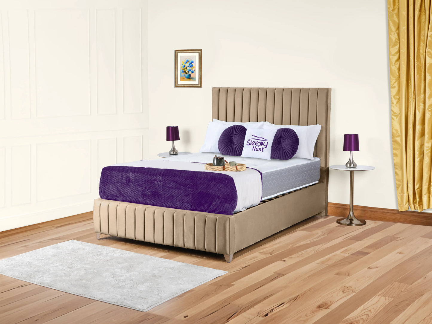 Milano Upholstered Bed