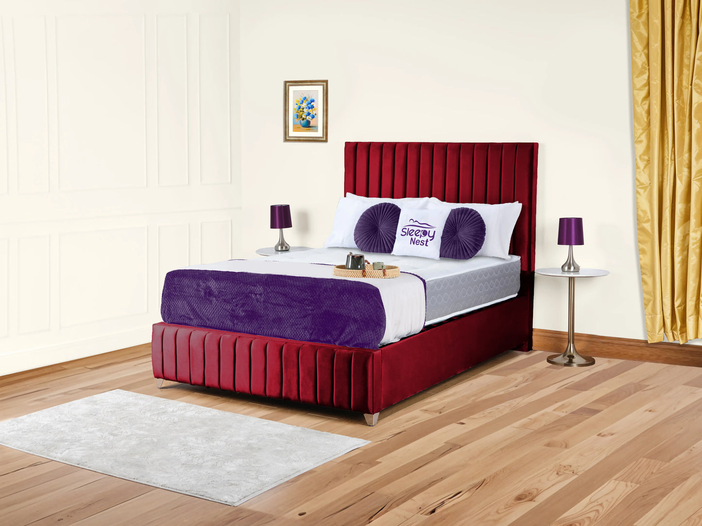 Milano Upholstered Bed