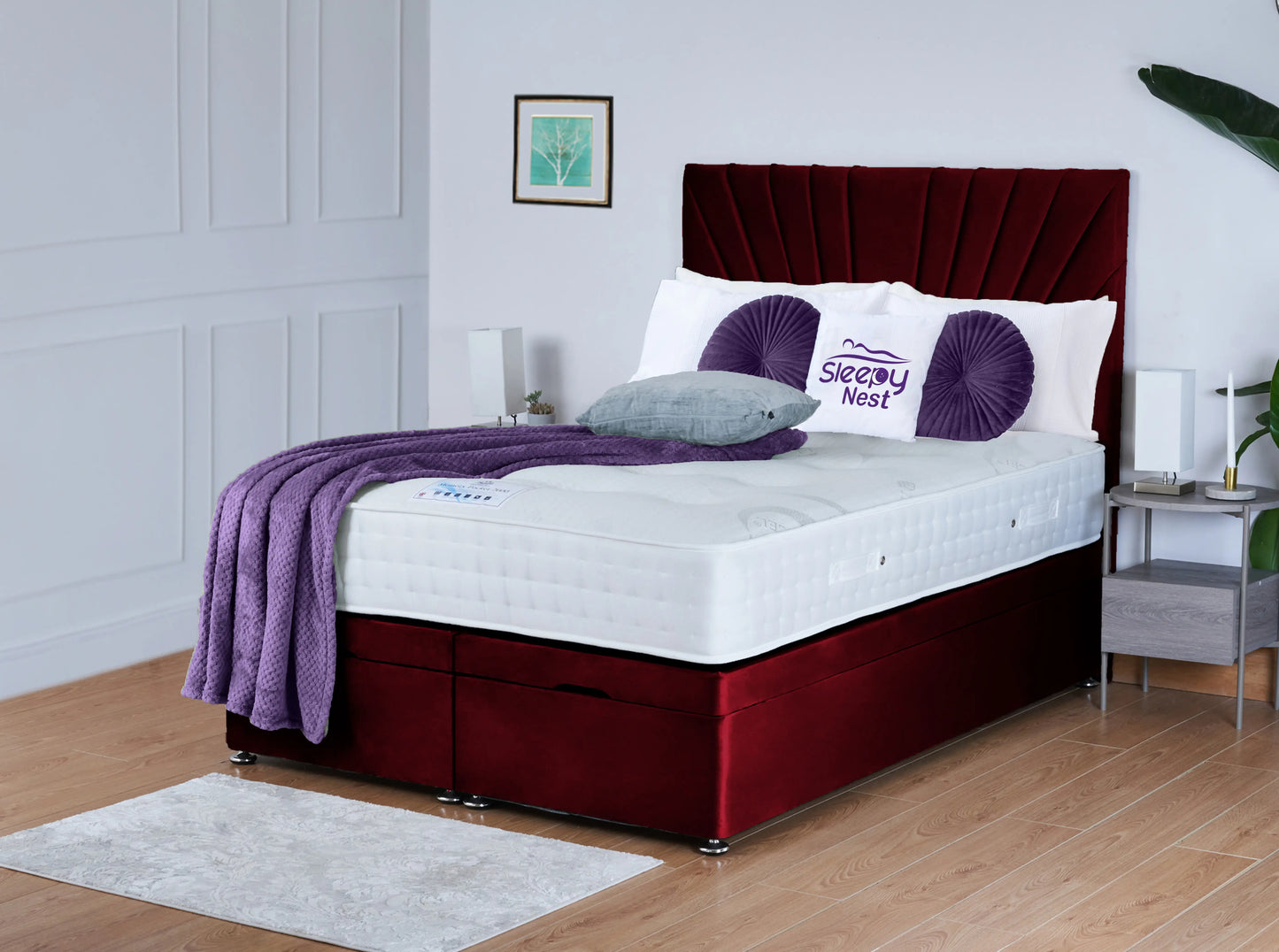Sunrise Ottoman Bed