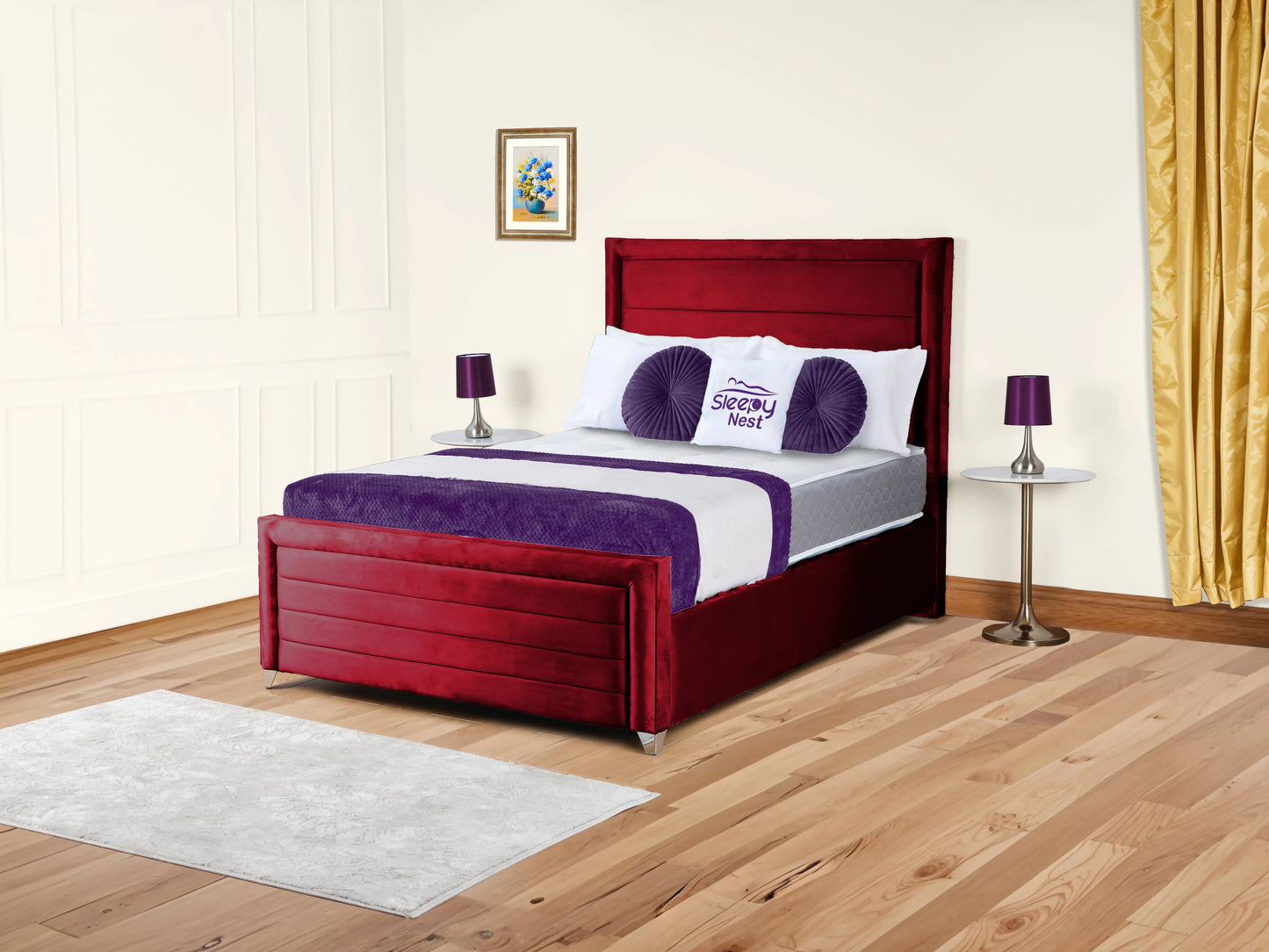 Safina Upholstered Bed