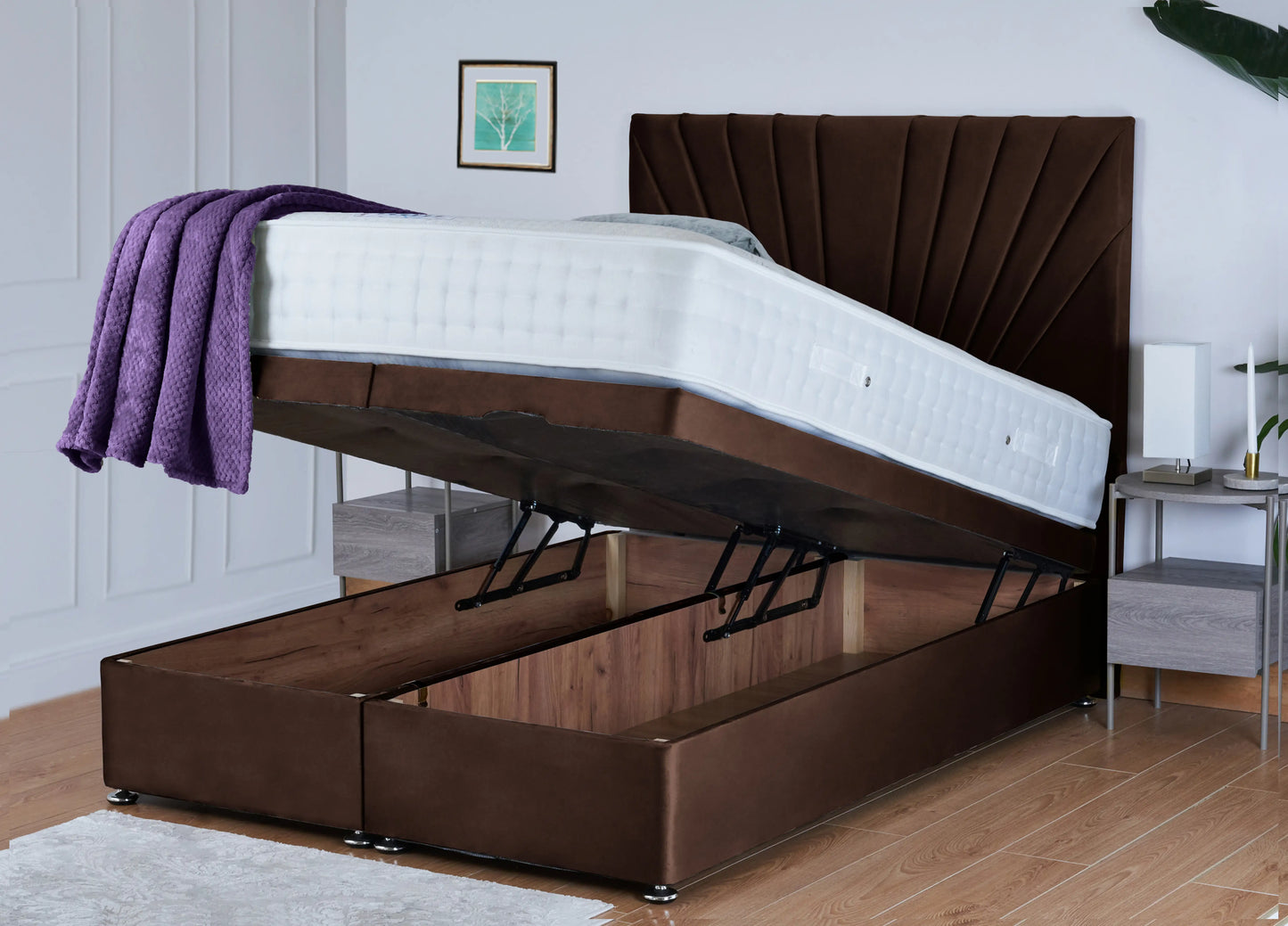 Sunrise Ottoman Bed